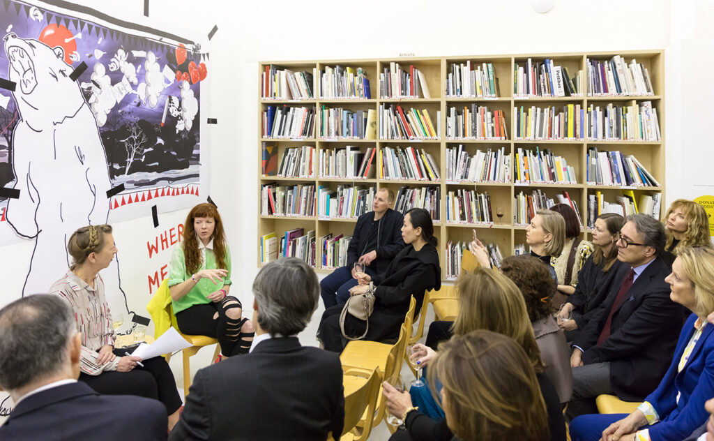 Kate Macfarlane and Heather Phillipson in conversation