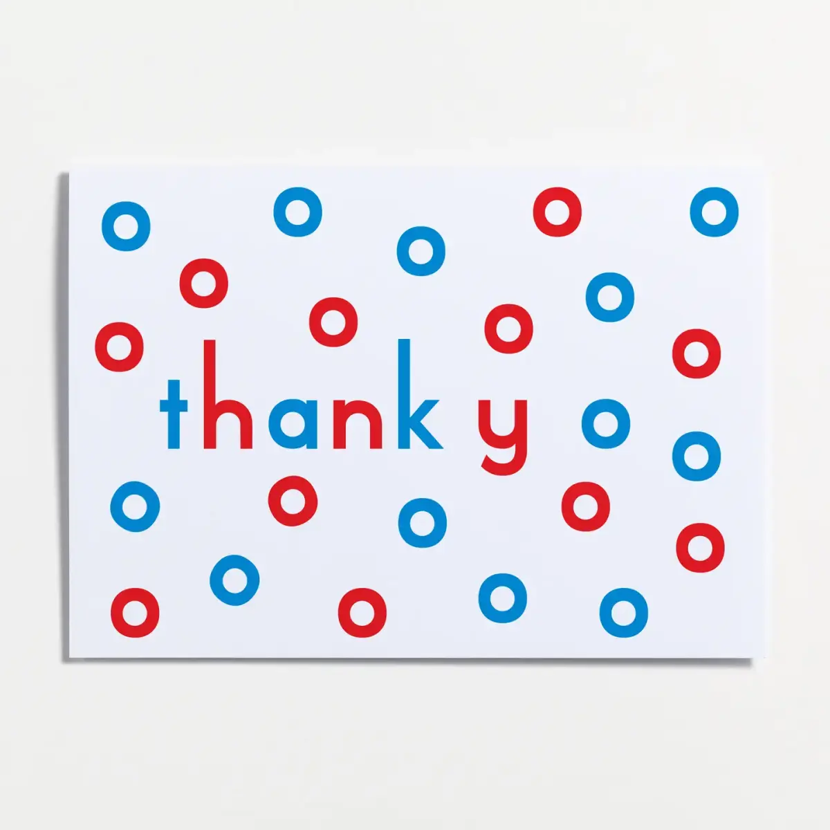 Crispin Finn Thankyoooooooo Greeting Card