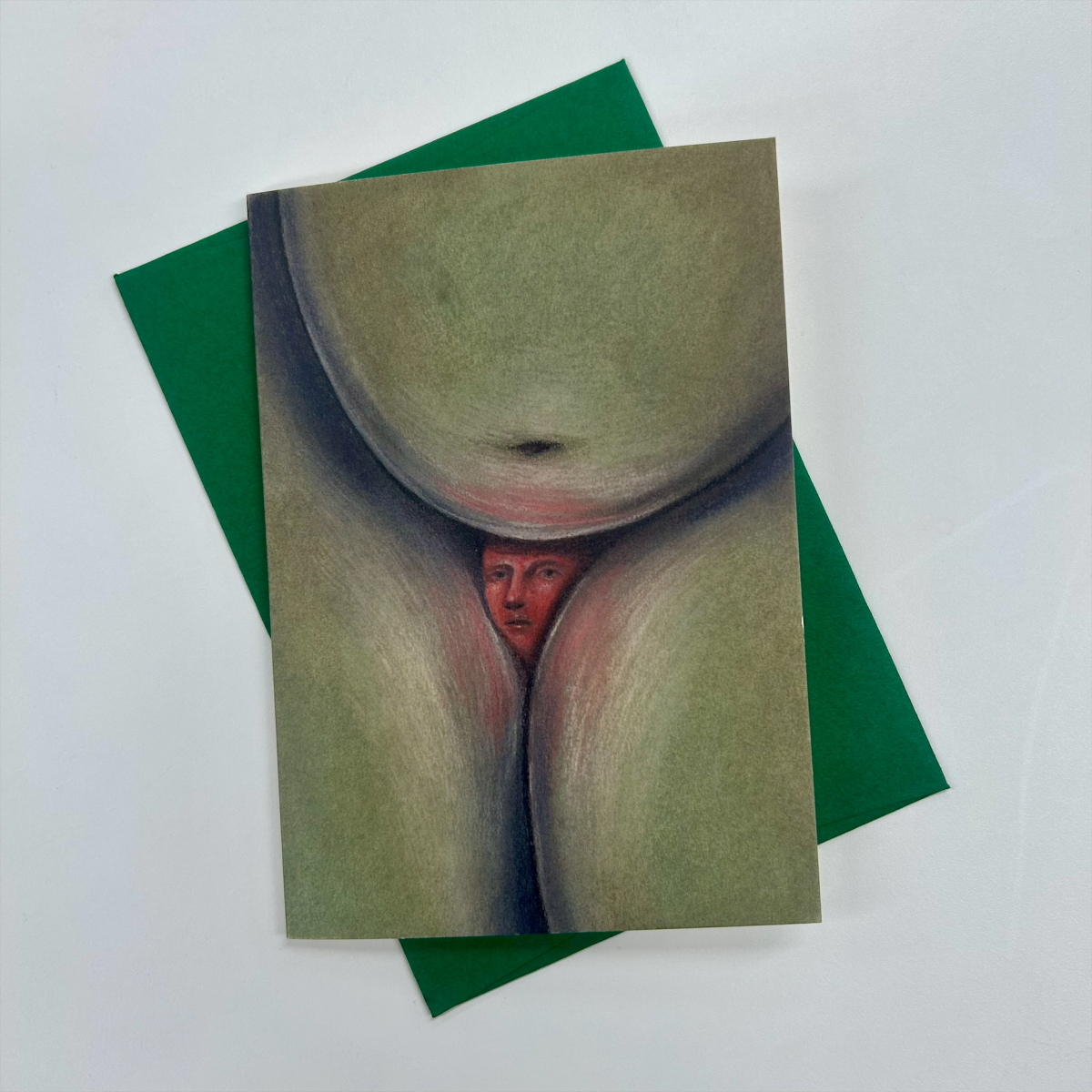 Alicia Reyes McNamara 'Between Their Thighs' A6 Greeting Card