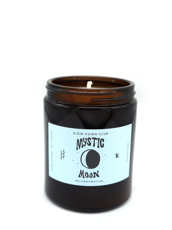 Mystic Moon Candle - Sandalwood