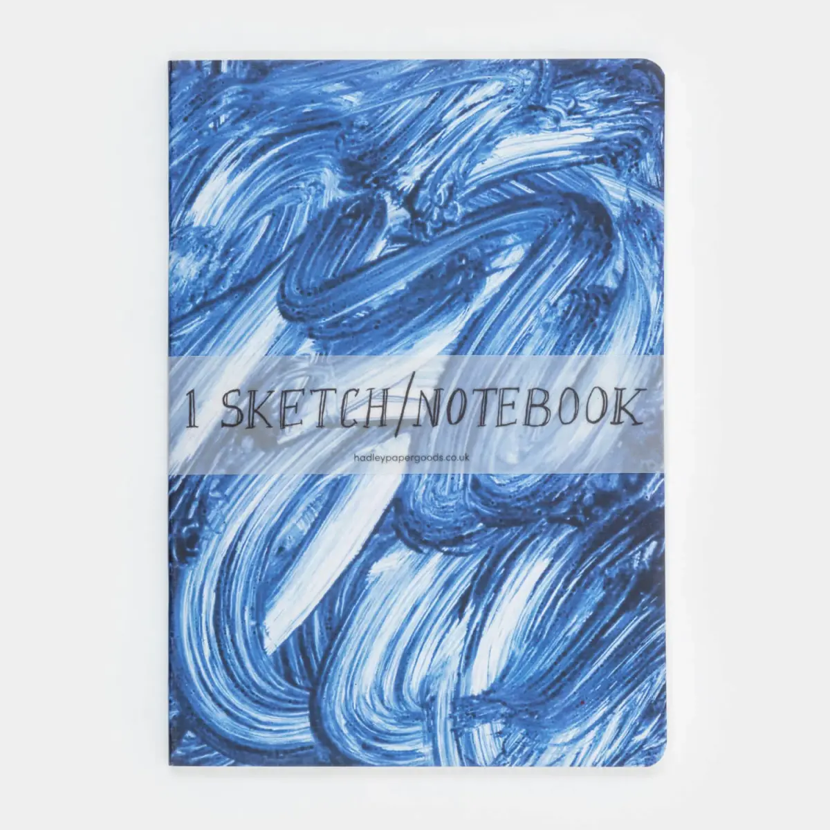 Hadley Swooshy Blue A5 Sketchbook