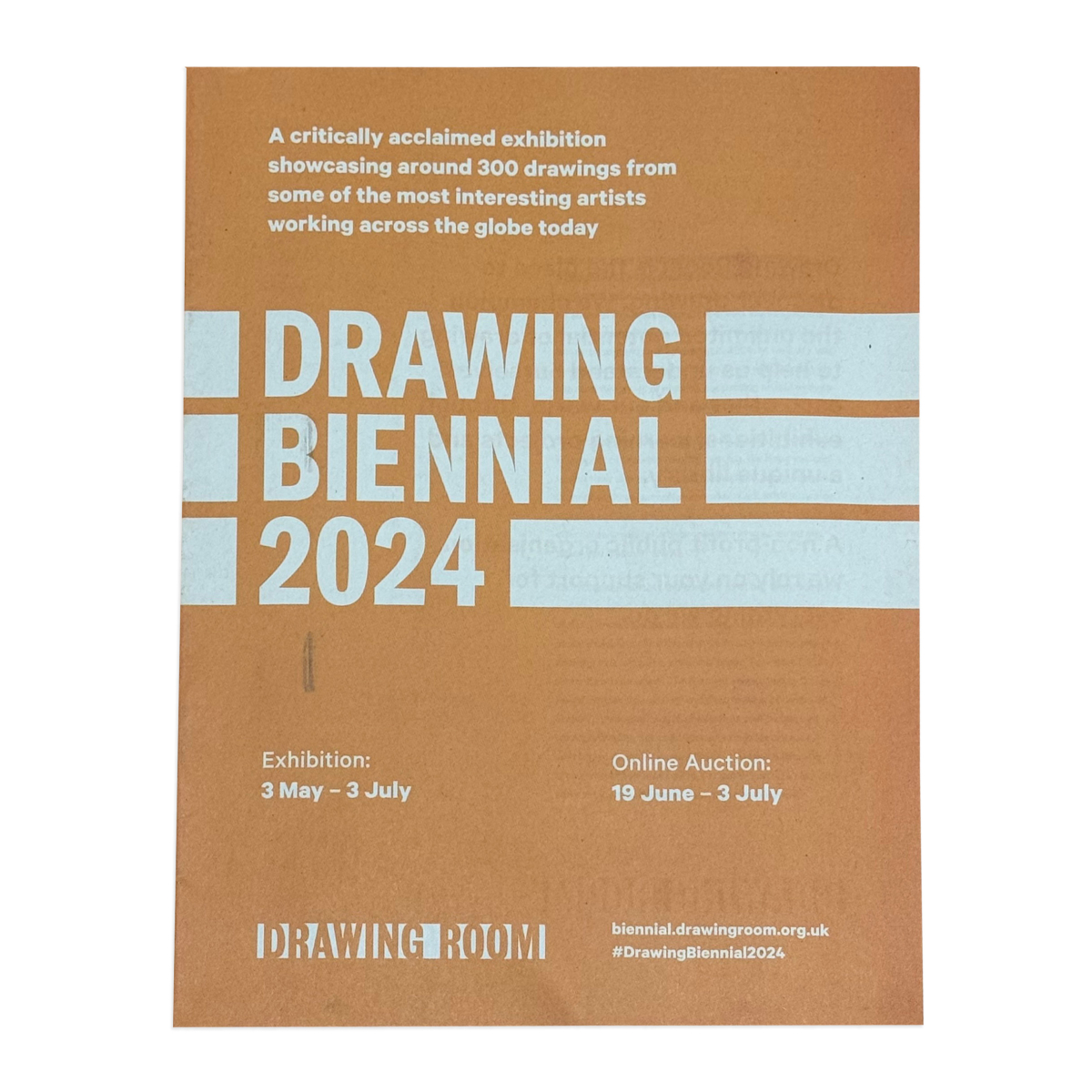 Drawing Biennial 2024 catalogue